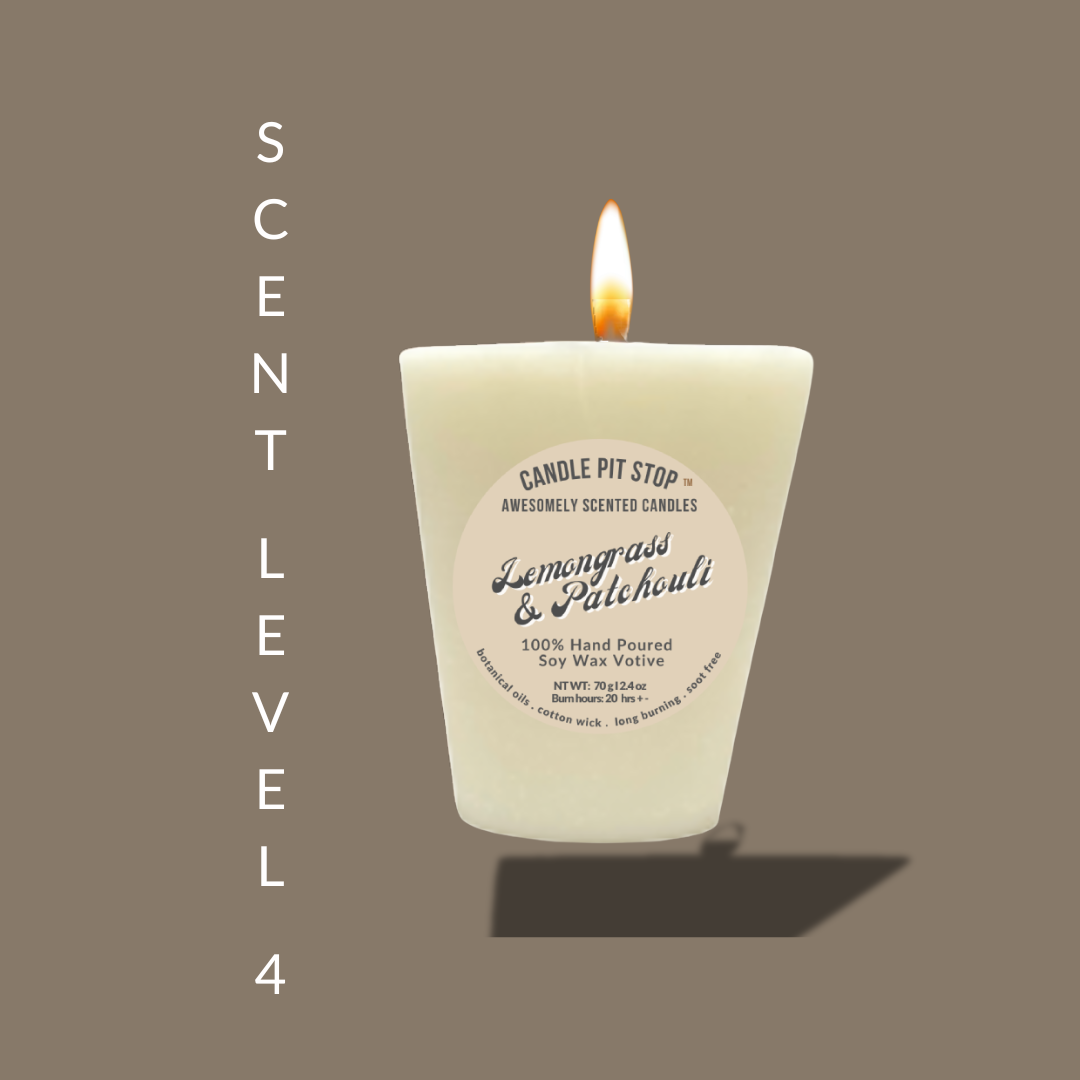 "Lemongrass & Patchouli", Votive